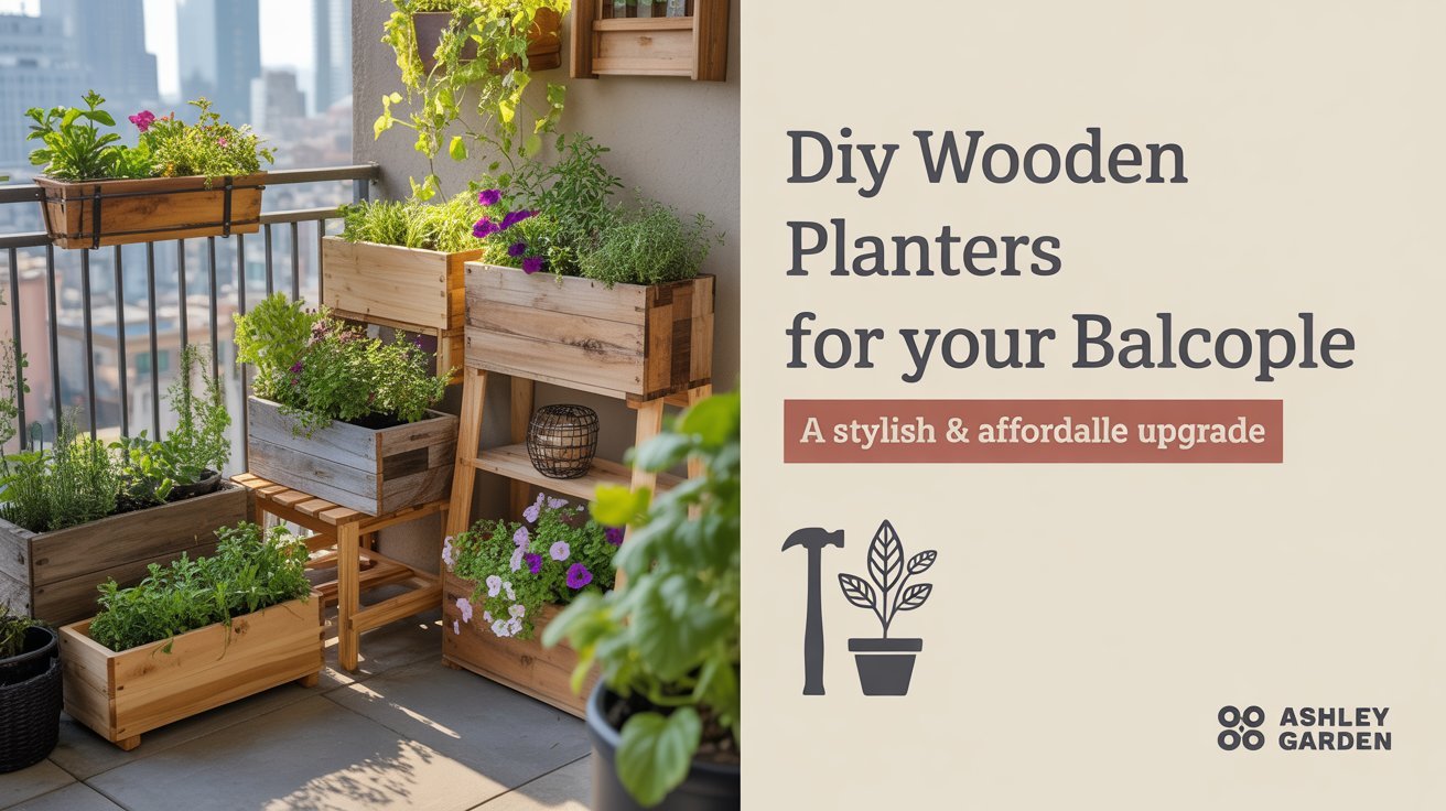 DIY Wooden Planters for Your Balcony: A Stylish & Affordable Upgrade