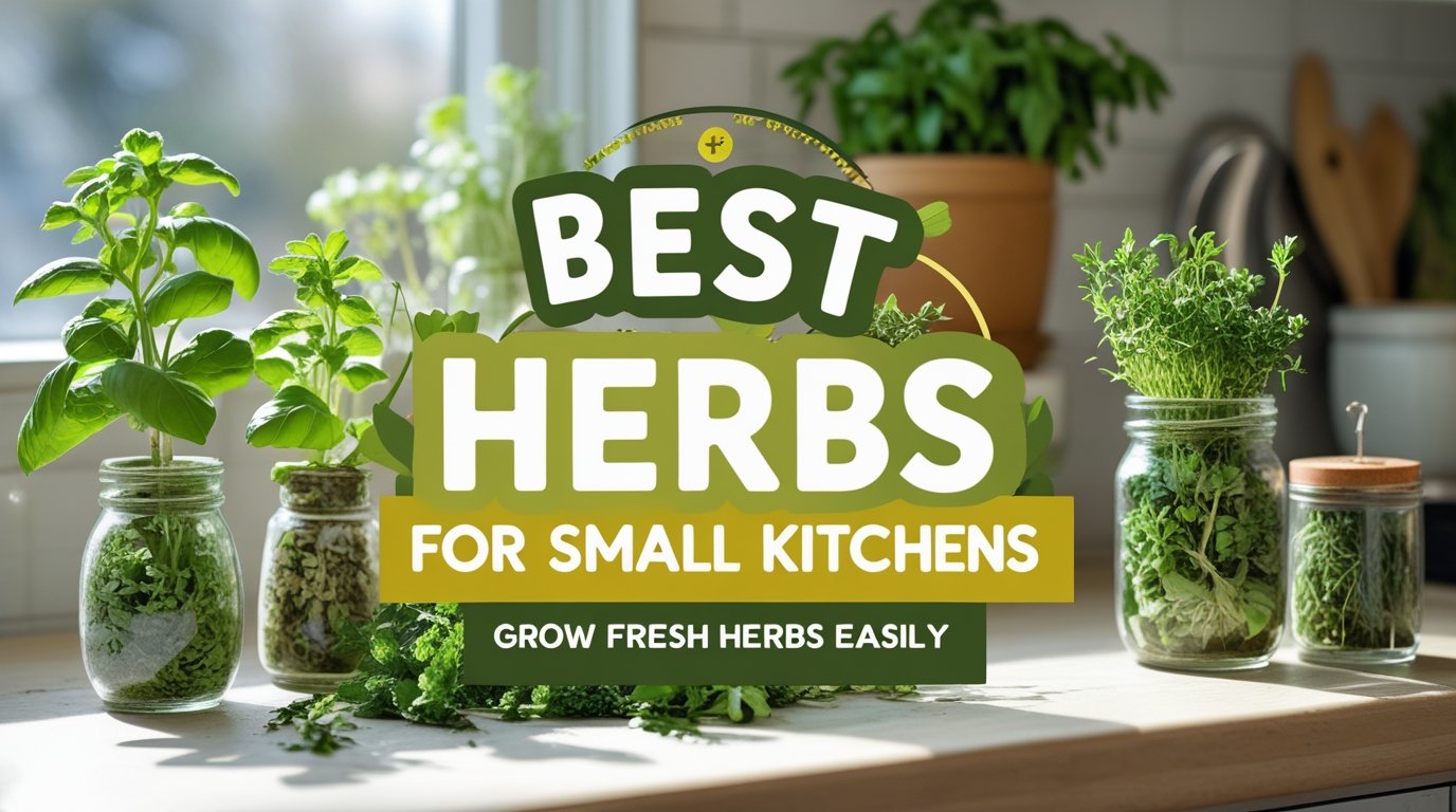 The Best Herbs to Grow in a Small Kitchen