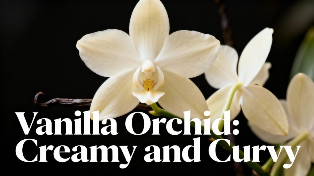 Flowers That Look Like Vaginas: Nature's Cheeky Designs 9 Vanilla Orchid: Creamy and Curvy