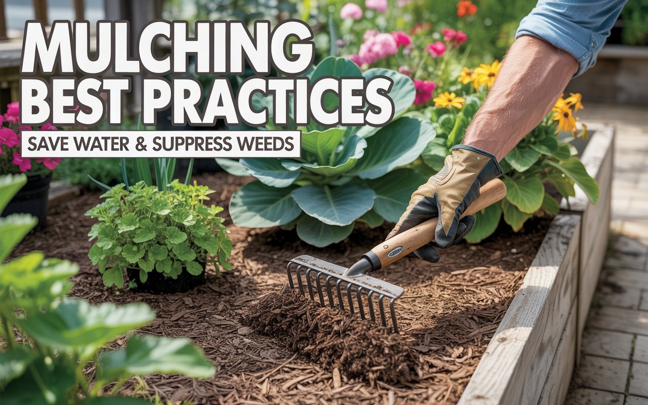 Mulching Best Practices to Save Water and Suppress Weeds