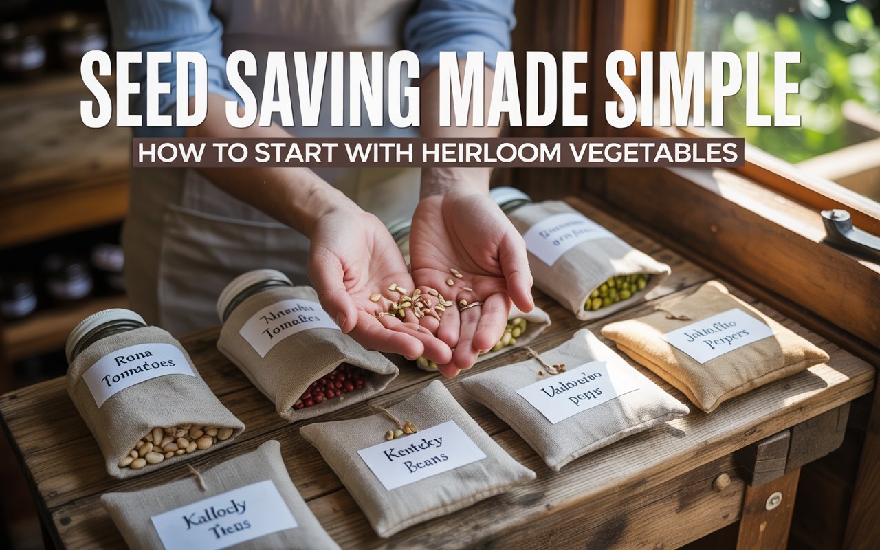 How to Start Seed Saving for Heirloom Vegetables