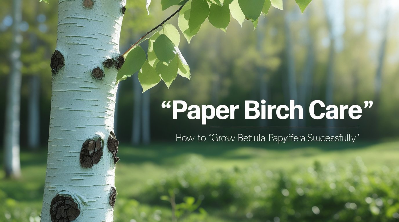 Paper Birch Care | How to Grow Betula papyrifera Successfully