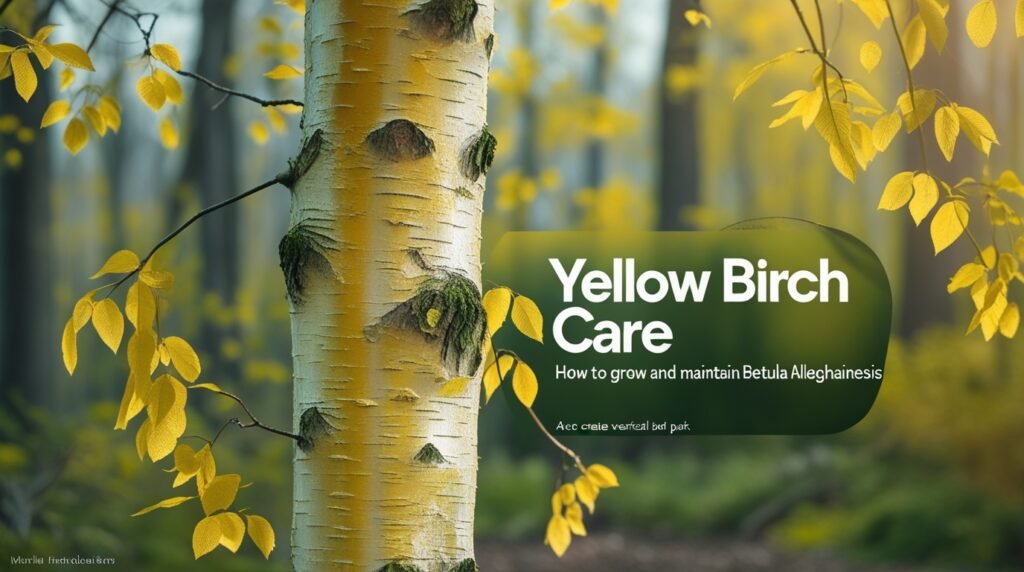 Yellow Birch Care | How to Grow and Maintain Betula alleghaniensis