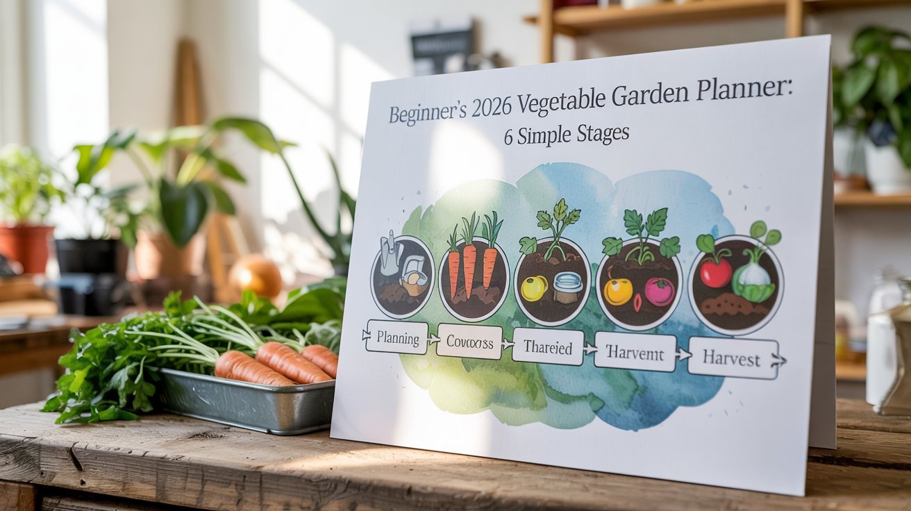 Beginner’s 2026 Vegetable Garden Planner: Step-by-Step Guide for Success