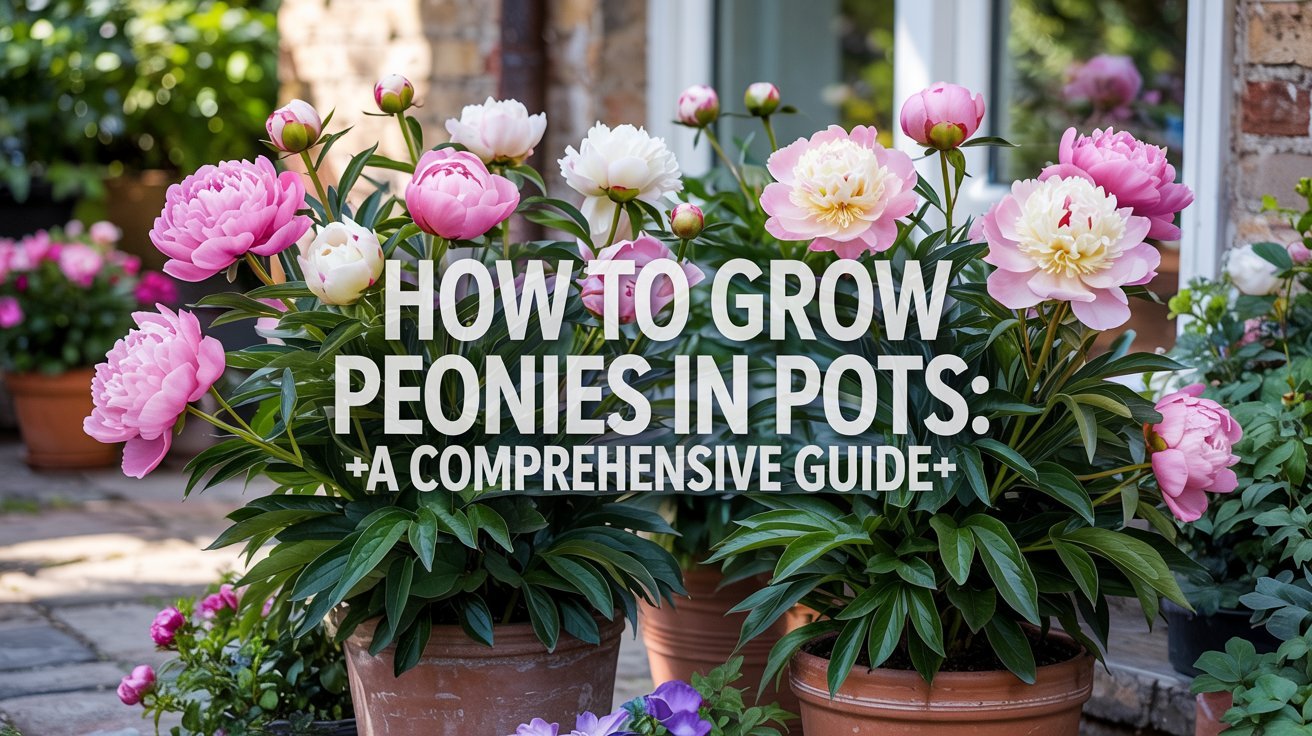 How to Grow Peonies in Pots: A Comprehensive Guide