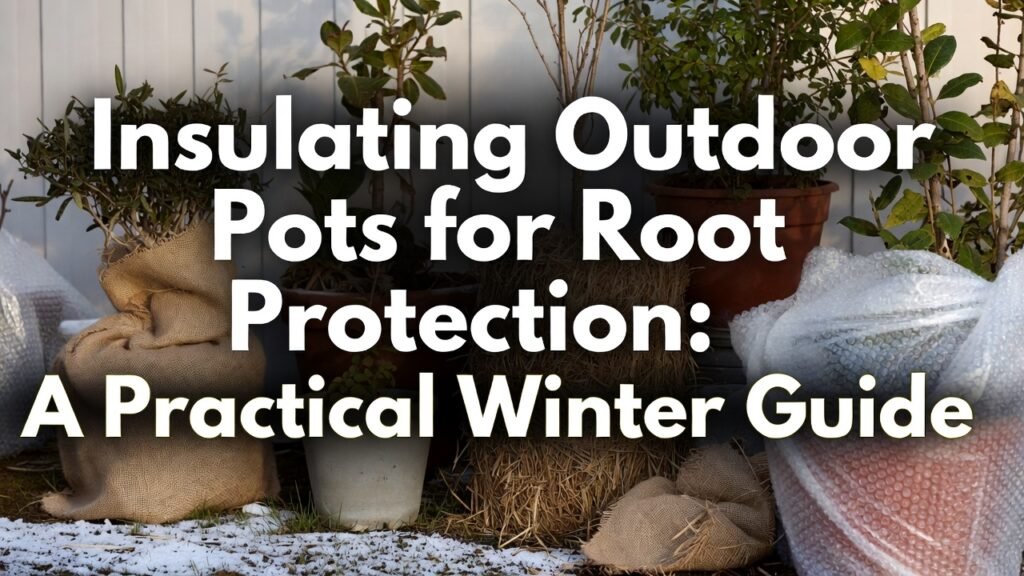 Insulating Outdoor Pots for Root Protection: A Practical Winter Guide