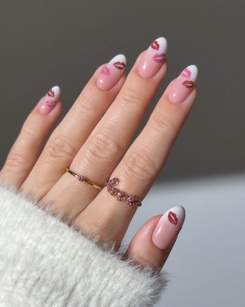 20+ Trendy February Nail Designs for Valentine's Day 2026 16 Jelly Hearts