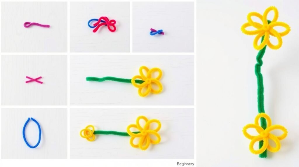 Step-by-Step Guide to Making a Simple Pipe Cleaner Flower
